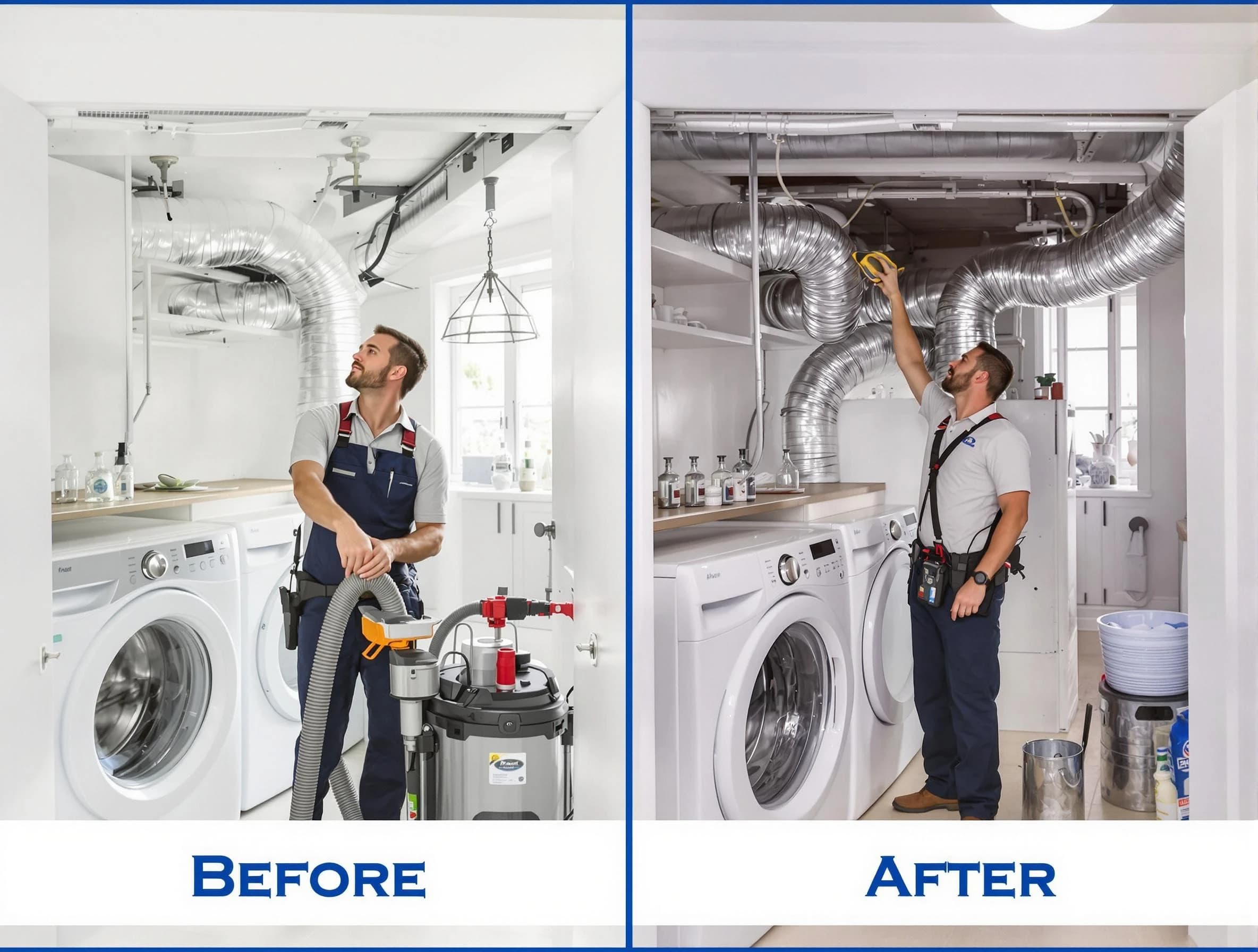 Expert gas dryer vent cleaning by Lake View Dryer Vent Cleaning in Lake View