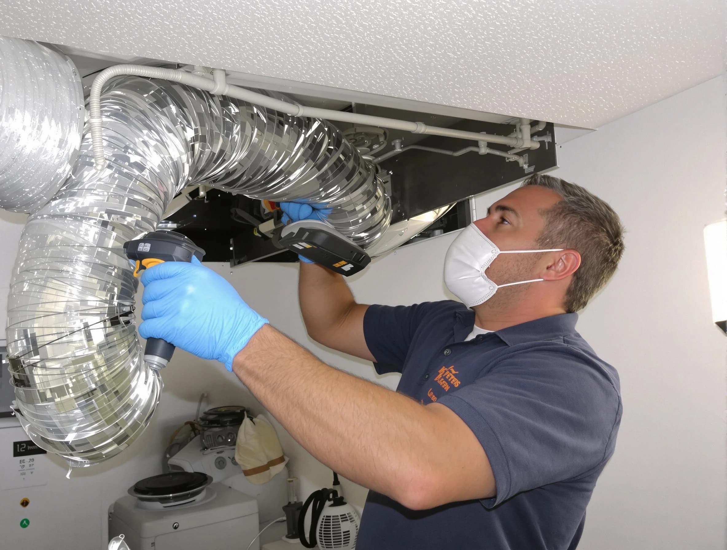 Lake View Dryer Vent Cleaning professional performing thorough residential dryer vent cleaning in Lake View