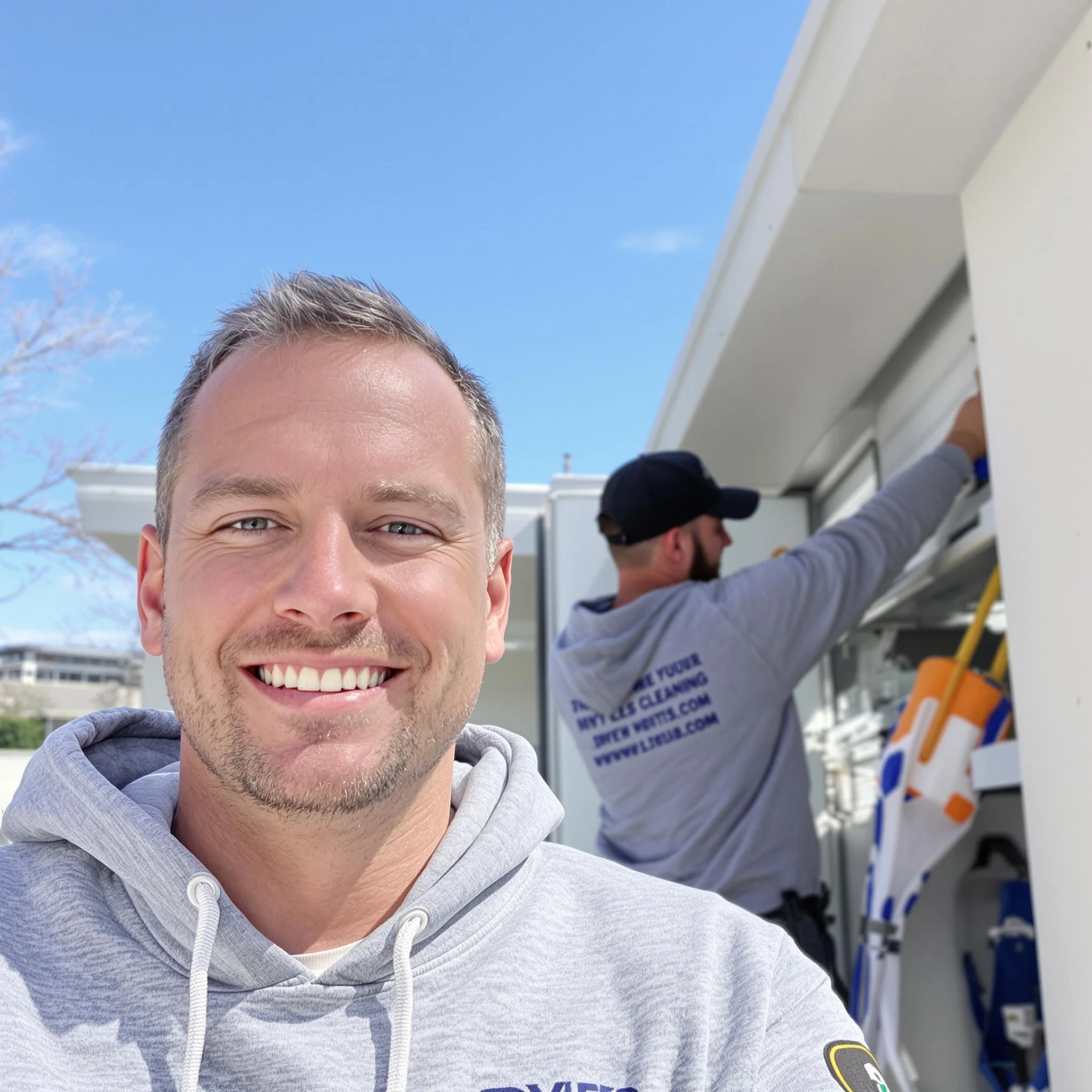 The Lake View Dryer Vent Cleaning team.