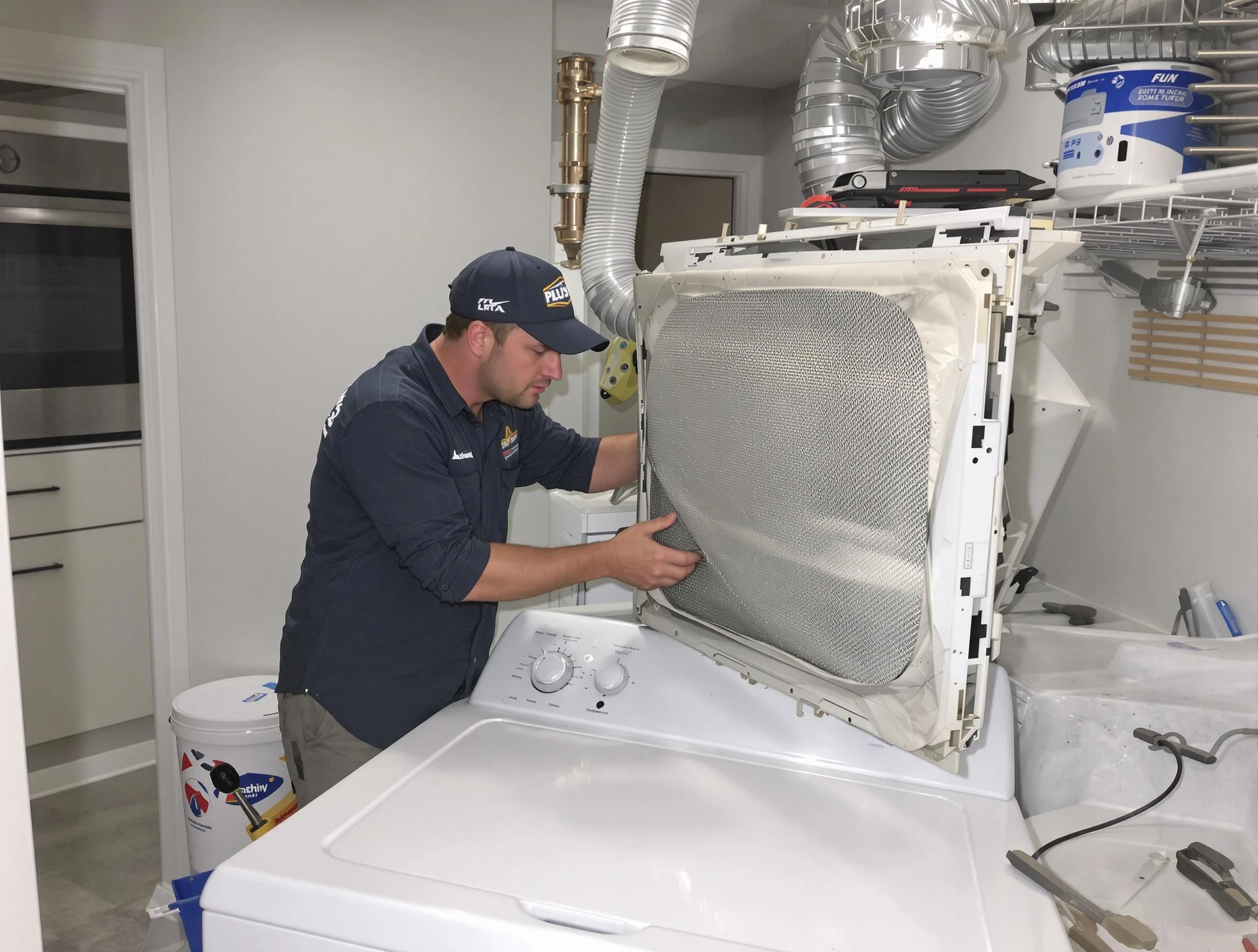 Expert vent cover replacement by Lake View Dryer Vent Cleaning in Lake View
