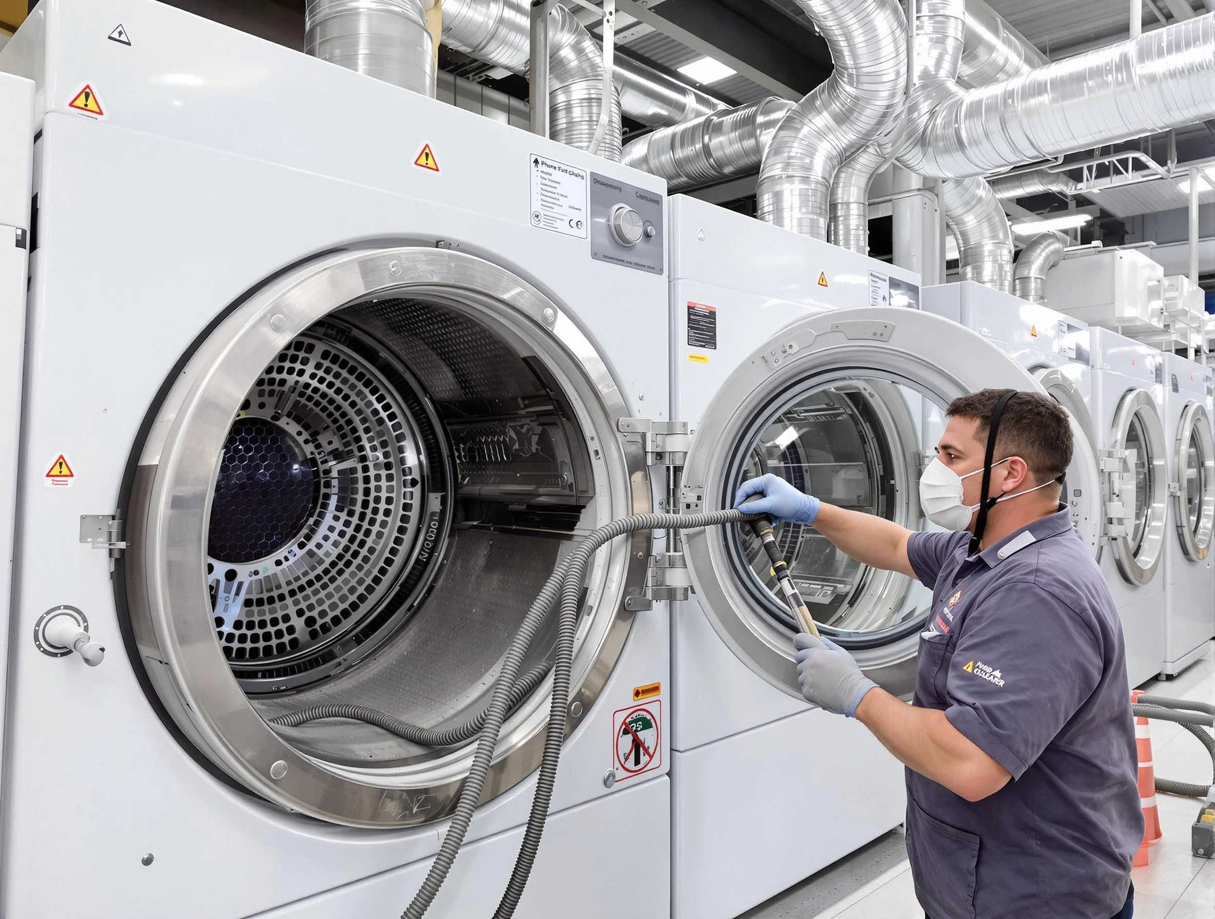 Industrial-grade dryer vent cleaning by Lake View Dryer Vent Cleaning in Lake View